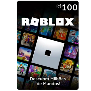 R$100 Roblox - Gift Card [Brasil]