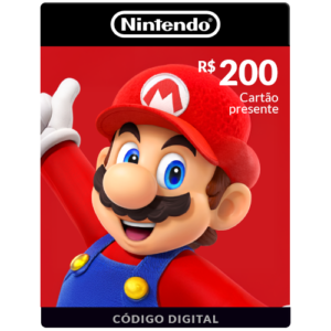 R$200 Nintendo eShop - Gift Card