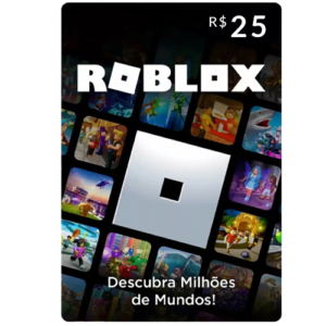 R$25 Roblox - Gift Card [Brasil]