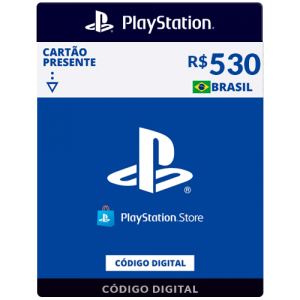 R$530 PlayStation Store - Gift Card [Brasil]
